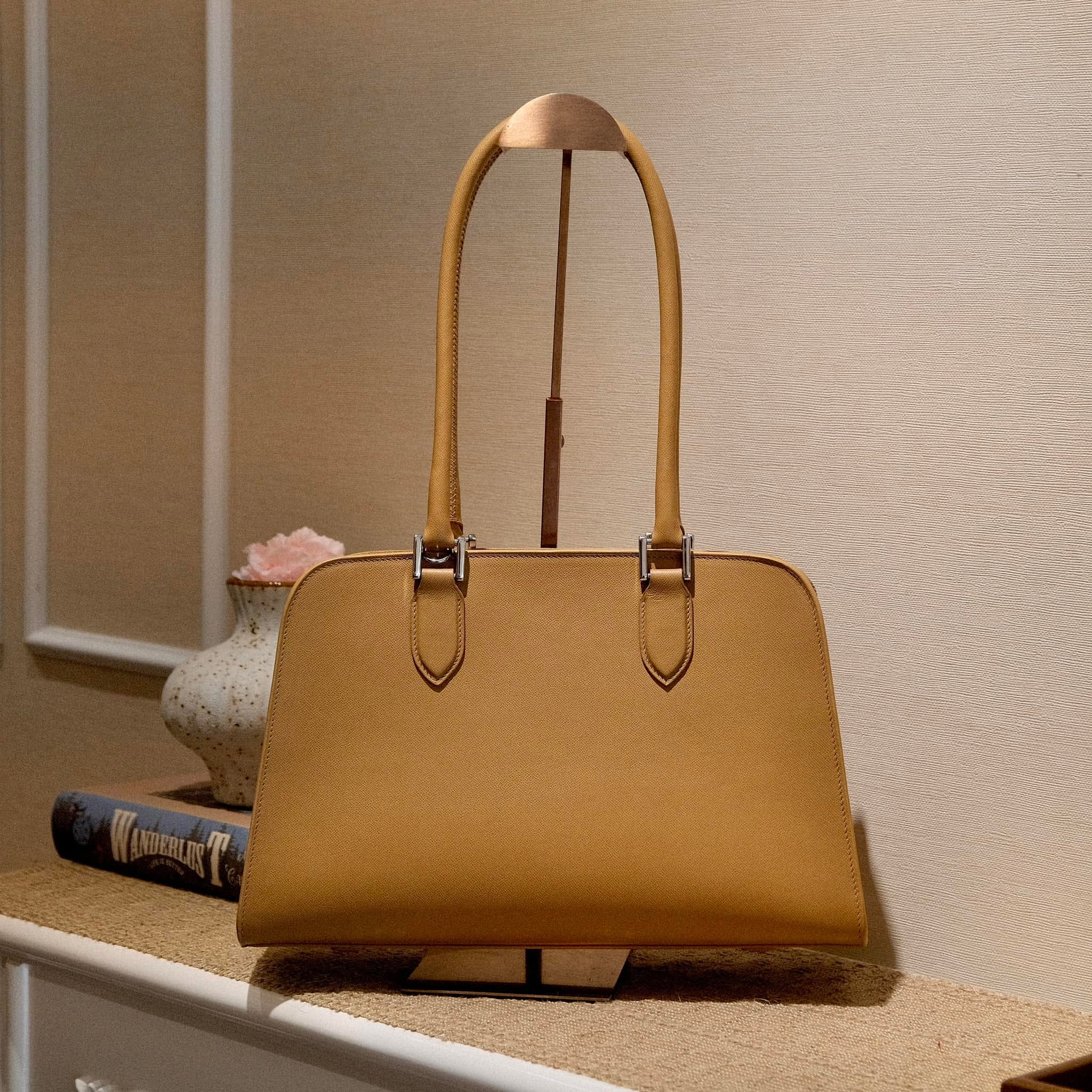 Túi nữ da bê Epsom Pháp S35
